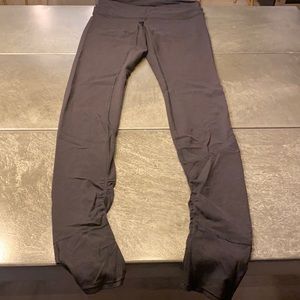 Lululemon Black Stirrup Leggings